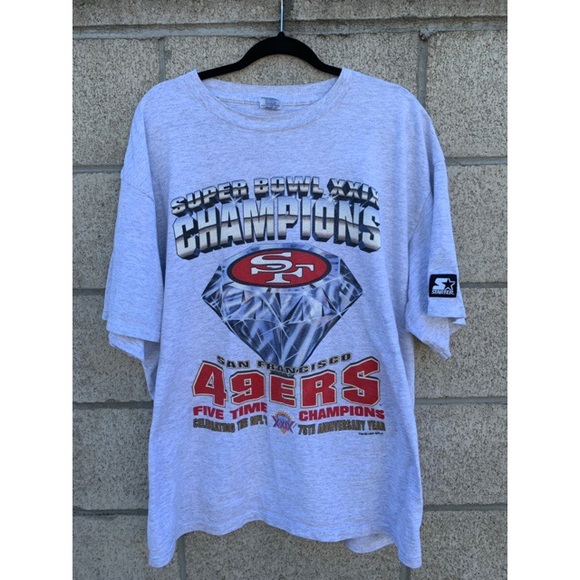 Vintage Starter SF 49ers Super Bowl T-Shirt - Picture 1 of 1